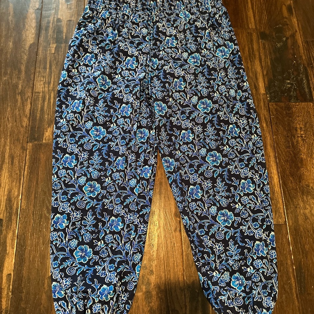 Tommy Bahama Blue Track joggers new large